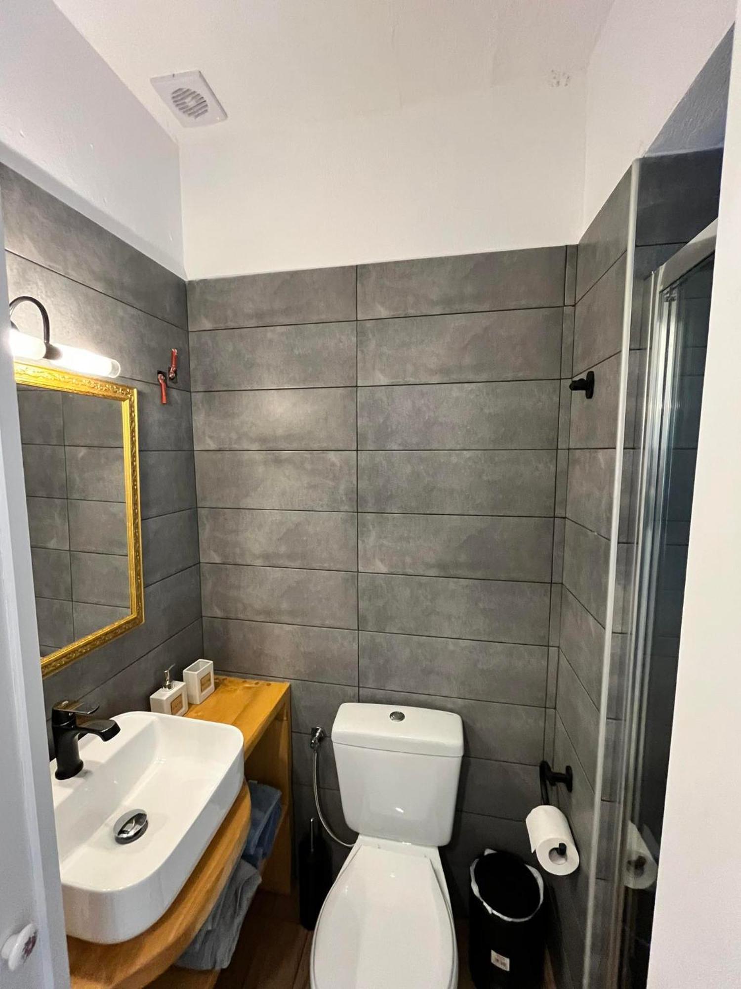 Notos Sea Front Apartment 글로사 객실 사진